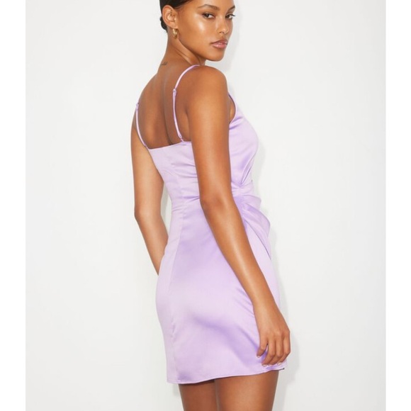 Purple Mini Dress - Picture 3 of 3